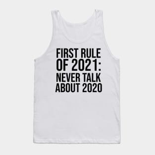 New Years Party Funny New Year 2020 2021 Sarcastic Sarcasm Tank Top